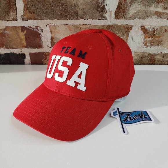 Polo Ralph Lauren Other - Polo Ralph Lauren Team USA Olympics Red Adjustable Cap Hat New